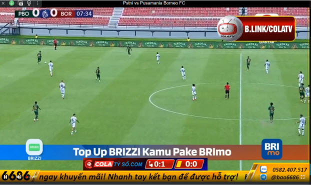 Tận hưởng trận đấu giữa Pstni vs Pusamania Borneo FC không lo giới hạn tại Caheo TV