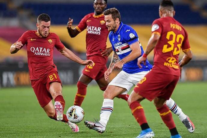 Sampdoria vs AS Roma - Soi kèo nhà cái KTO