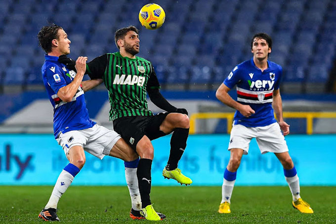 Sampdoria vs Sassuolo - Soi kèo nhà cái KTO